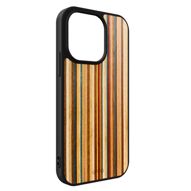 iPhone 15 Pro - iATO Skateboard Wood Case - Protective Design. - iATO Awesome