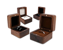 Load image into Gallery viewer, iATO Ring Boxes & Pendants Collection – Handcrafted in Wood, Glass & Engraved Finishes - iATO Wooden Wonders