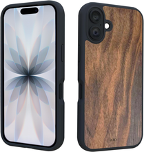 Load image into Gallery viewer, iPhone 17 Case - MagSafe® Compatible - Walnut Wood - iATO Wooden Wonders