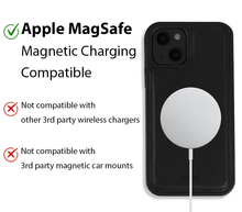 Load image into Gallery viewer, iPhone 13 mini - iATO Black PU Leather Case - Protective Design. - iATO Awesome