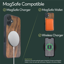 Load image into Gallery viewer, iPhone 17 Case - MagSafe® Compatible - Walnut Wood - iATO Wooden Wonders