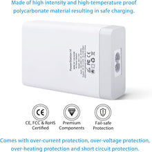 Load image into Gallery viewer, iATO 6 Port USB Charger 60W 12A Family Size Desktop Wall Charger. High Speed Rapid Fast Quick Charging Hub Station Power - White - iATO Awesome