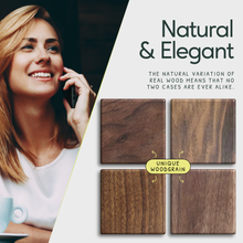 Load image into Gallery viewer, iPhone Air Case - MagSafe® Compatible - Walnut Wood - iATO Wooden Wonders