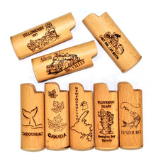 Load image into Gallery viewer, iATO Everyday Wood Essentials Collection – Cigarette Cases, Lighter Covers, Wood Chips & Ornaments - iATO Wooden Wonders