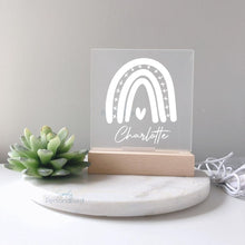 Load image into Gallery viewer, iATO Wooden Lamps, Bases & Holders Collection – Nightlights, Menu Displays & Calendar Stands in Wood & Acrylic - iATO Wooden Wonders