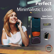 Load image into Gallery viewer, iPhone 11 Case - Minimalistic Design - Bamboo Wood - iATO Awesome