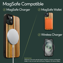 Load image into Gallery viewer, iPhone 15 Case - MagSafe® Compatible - Skateboard Wood - iATO Awesome