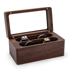 Load image into Gallery viewer, iATO Ring Boxes & Pendants Collection – Handcrafted in Wood, Glass & Engraved Finishes - iATO Wooden Wonders