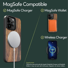 Load image into Gallery viewer, iPhone 13 Pro MagSafe case. Compatible with MagSafe Charger, MagSafe Wallet, and Wireless Charger.