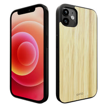Load image into Gallery viewer, iPhone 12 mini Case - Bamboo Wood - iATO Awesome
