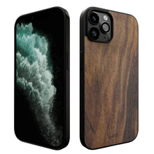 Load image into Gallery viewer, iPhone 11 Pro - iATO Walnut Wood Case - Protective Design. - iATO Awesome