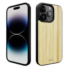 Load image into Gallery viewer, iPhone 14 Pro - iATO Bamboo Wood Case - Protective Design. - iATO Awesome