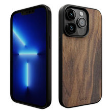 Load image into Gallery viewer, iPhone 13 Pro Max Case - MagSafe® Compatible - Walnut Wood - iATO Awesome