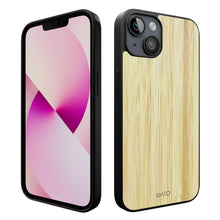 Load image into Gallery viewer, iPhone 13 mini Case - MagSafe® Compatible - Bamboo Wood - iATO Awesome