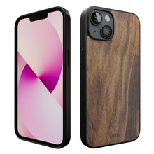 Load image into Gallery viewer, iPhone 13 Case - MagSafe® Compatible - Walnut Wood - iATO Awesome