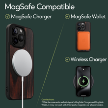 Load image into Gallery viewer, iPhone 15 Pro Max - iATO Ebony Wood Case - Protective Design. - iATO Awesome