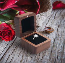 Load image into Gallery viewer, iATO Ring Boxes & Pendants Collection – Handcrafted in Wood, Glass & Engraved Finishes - iATO Wooden Wonders