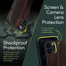 Load image into Gallery viewer, iPhone 12 & 12 Pro Case - Ebony Wood - iATO Awesome