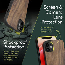 Load image into Gallery viewer, iPhone 12 mini Case - Walnut Wood - iATO Awesome