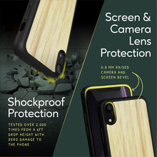Load image into Gallery viewer, iPhone XR Case - Bamboo Wood - iATO Awesome