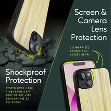 Load image into Gallery viewer, iPhone 13 mini Case - MagSafe® Compatible - Bamboo Wood - iATO Awesome
