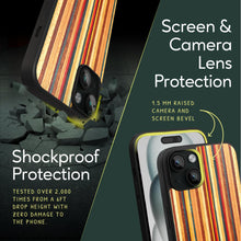 Load image into Gallery viewer, Sustainable wood iPhone 15 plus cover. Screen & Camera Lens Protection with raised screen bevel.