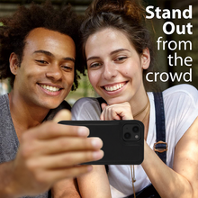 Load image into Gallery viewer, iPhone 13 mini - iATO Black PU Leather Case - Protective Design. - iATO Awesome
