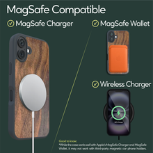 Load image into Gallery viewer, iPhone 16 Plus MagSafe case. Compatible with MagSafe Charger, MagSafe Wallet, and Wireless Charger.
