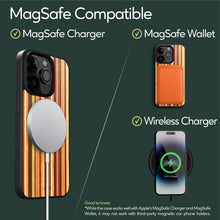 Load image into Gallery viewer, iPhone 14 Pro Max MagSafe case. Compatible with MagSafe Charger, MagSafe Wallet, and Wireless Charger.