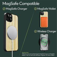 Load image into Gallery viewer, iPhone 15 - iATO Bamboo Wood Case - Protective Design. - iATO Awesome