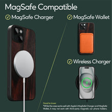 Load image into Gallery viewer, iPhone 15 - iATO Ebony Wood Case - Protective Design. - iATO Awesome