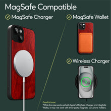Load image into Gallery viewer, iPhone 15 plus MagSafe case. Compatible with MagSafe Charger, MagSafe Wallet, and Wireless Charger.