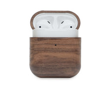 Load image into Gallery viewer, iATO AirPods Cases Collection – Handcrafted in Full Wood, Wood + Lanyard, Hybrid & Plastic-Back Designs - iATO Wooden Wonders