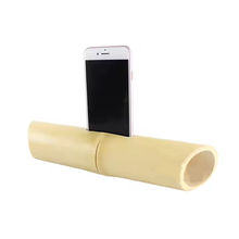 Load image into Gallery viewer, iATO Wooden Phone Amplifiers Collection – Handcrafted in Walnut, Beech, Zebrawood, Sapele & Bamboo Wood - iATO Wooden Wonders