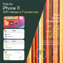 Load image into Gallery viewer, iPhone 11 Case - Skateboard Wood - iATO Awesome