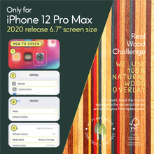 Load image into Gallery viewer, iPhone 12 Pro Max Case - Skateboard Wood - iATO Awesome