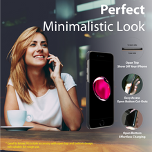 Load image into Gallery viewer, iPhone 7/8/SE 2020 & 2022 Case - Minimalistic Design - Cherry Wood - iATO Awesome