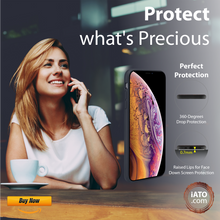 Load image into Gallery viewer, iPhone Xs Max Case - Rose Wood & Red Lizard Pattern Leather - iATO Awesome