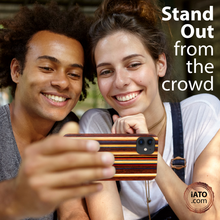 Load image into Gallery viewer, iPhone 11 Case - Minimalistic Design - Skateboard Wood - iATO Awesome