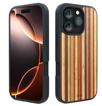 Load image into Gallery viewer, iPhone 16 Pro Case - MagSafe® Compatible - Skateboard Wood - iATO Wooden Wonders