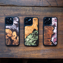 Load image into Gallery viewer, iATO Wood Phone Cases Collection – Handcrafted for iPhone, Samsung & More in Walnut, Bamboo, Cherry & Premium Variants - iATO Wooden Wonders