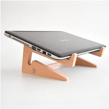 Load image into Gallery viewer, iATO Wooden Stands Collection – Handcrafted Holders for Laptops, Phones, Tablets & iPads - iATO Wooden Wonders