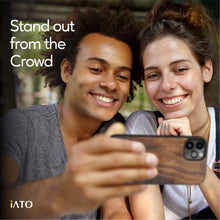 Load image into Gallery viewer, iPhone 11 Pro - iATO Walnut Wood Case - Protective Design. - iATO Awesome