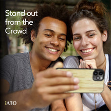 Load image into Gallery viewer, iPhone 11 Pro Max Case - Bamboo Wood - iATO Awesome