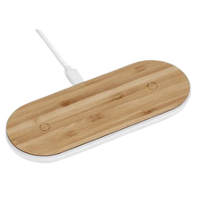 Load image into Gallery viewer, iATO Wooden Wireless & MagSafe Chargers Collection – Handcrafted in Walnut, Cherry, Rosewood, Beech & Bamboo - iATO Wooden Wonders