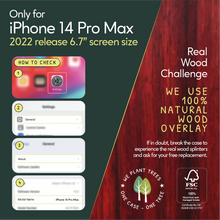 Load image into Gallery viewer, iPhone 14 Pro Max - iATO Rosewood Case - Protective Design. - iATO Awesome