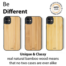 Load image into Gallery viewer, iPhone 11 - iATO Bamboo Wood Case - Protective Design. - iATO Awesome
