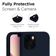 Load image into Gallery viewer, iPhone 13 - iATO Midnight Blue Liquid Silicone Case - Protective Design. - iATO Awesome