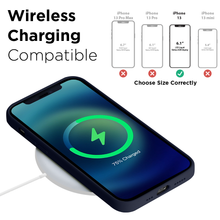 Load image into Gallery viewer, iPhone 13 - iATO Midnight Blue Liquid Silicone Case - Protective Design. - iATO Awesome