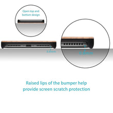 Load image into Gallery viewer, iPhone 8 Plus / 7 Plus Case. Real Natural Bamboo Wood. Minimalistic Design. - iATO Awesome Accessories